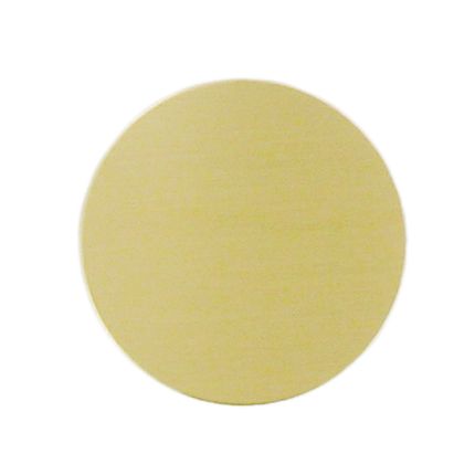 1-1/2 Inch Gold Brass Disc Plate