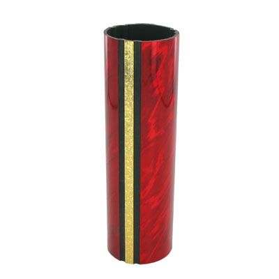 1-3/4 x 4 Inch Round Red Splash Trophy Column-Other Lengths Available