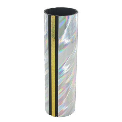 1-3/4 x 4 Inch Round Silver Splash Trophy Column-Other Lengths Available