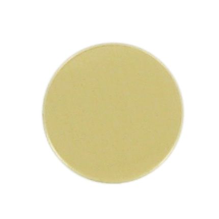 1 Inch Gold Satin Brass Disc Plate