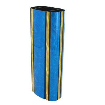2-3/8 x 8 Inch Oval Blue Moonbeam Trophy Column-Other Lengths Available
