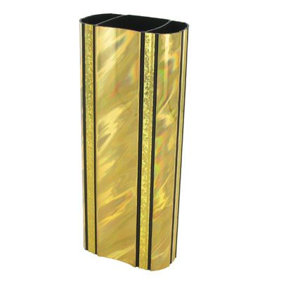 2-3/8 x 8 Inch Oval Gold Splash Trophy Column-Other Lengths Available