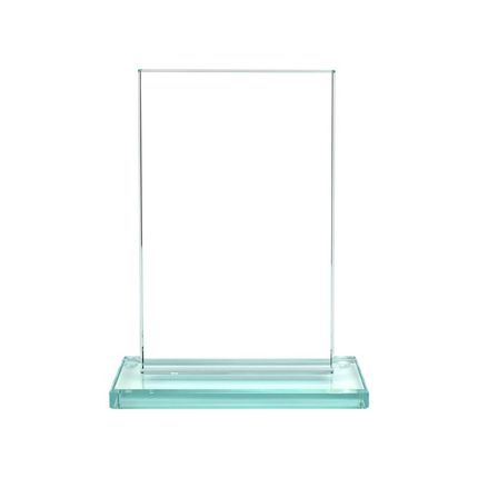 6 Inch Jade Glass Rectangle Award