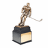 18 Inch Electroplated Bronze Hockey Figure Trophy