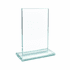 6 Inch Jade Glass Rectangle Award